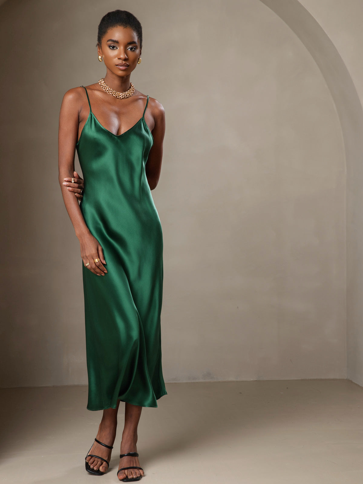 Style ™ | Spaghetti Strap Long Dress