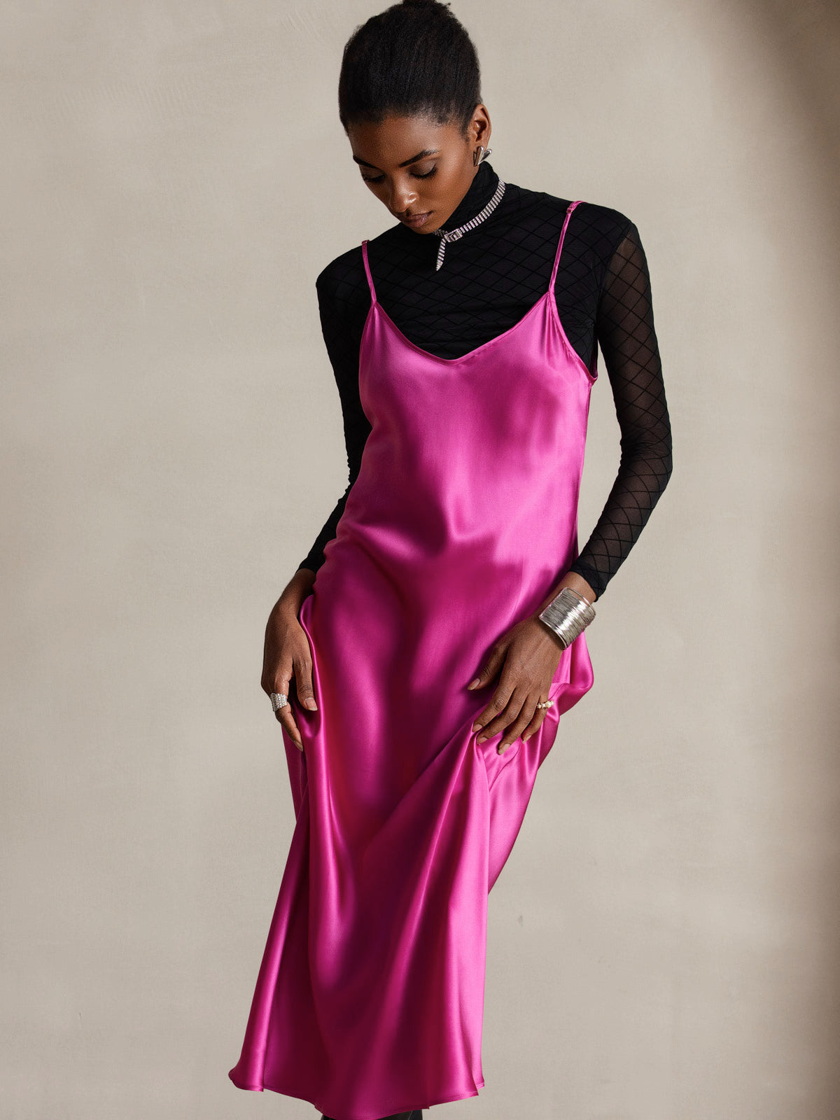 Spaghetti Strap Long Dress