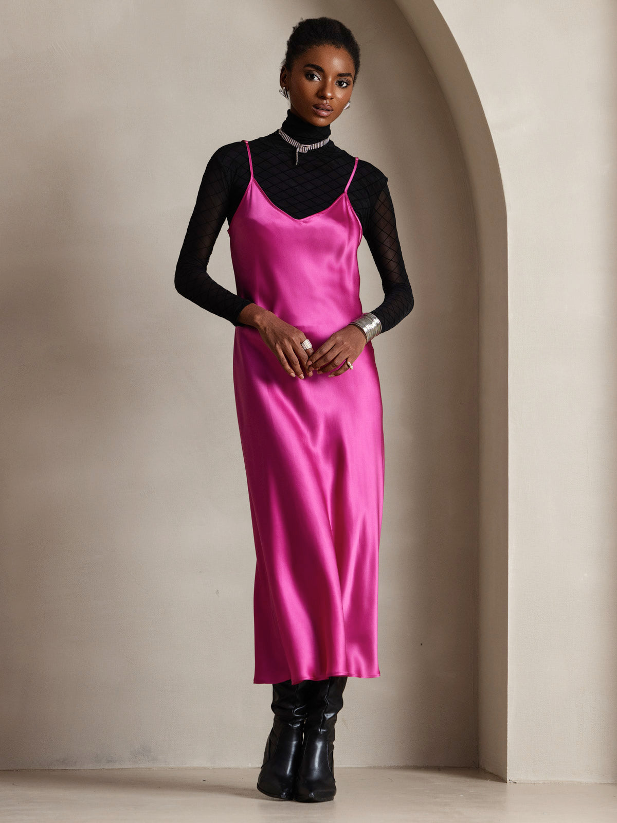 Spaghetti Strap Long Dress