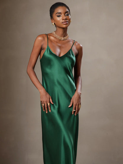 Spaghetti Strap Long Dress