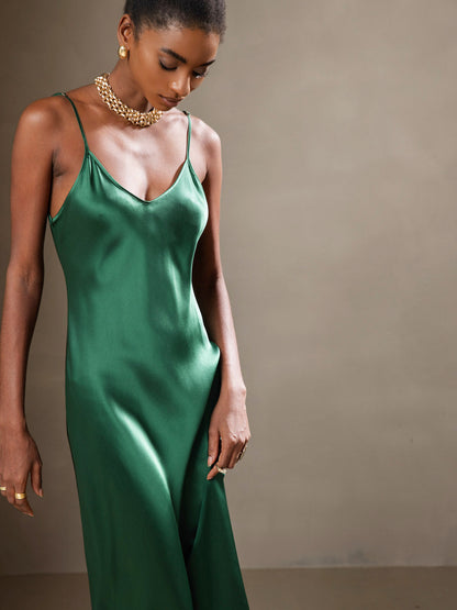 Spaghetti Strap Long Dress