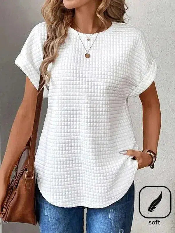 Style ™ | White Short Sleeve Top