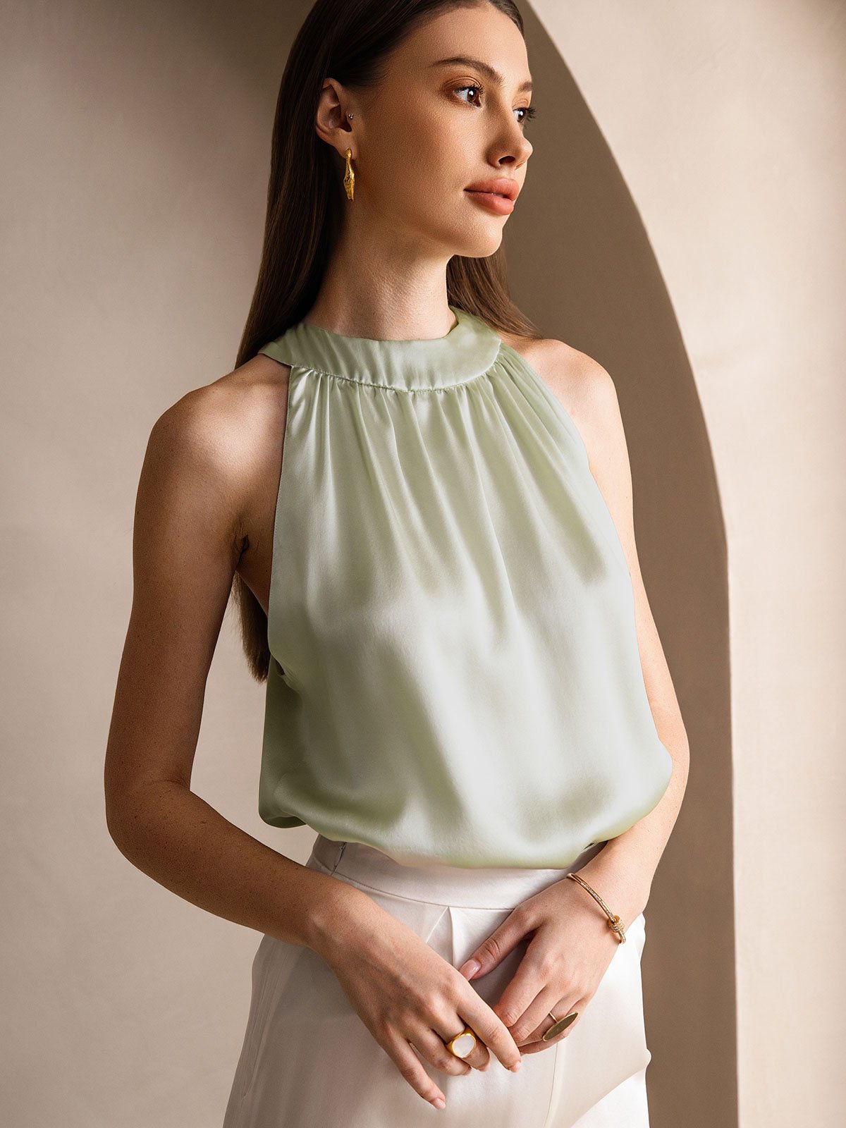 Style ™ | Halter Off Shoulder Top