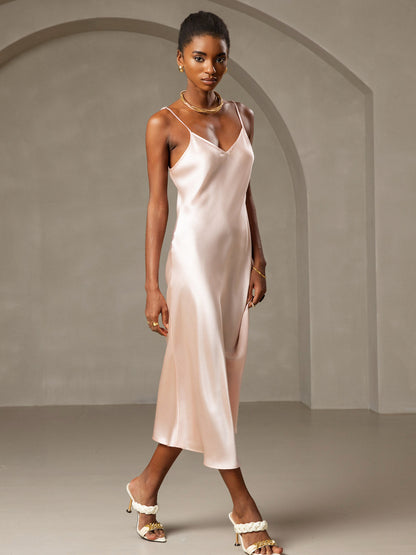 Spaghetti Strap Long Dress