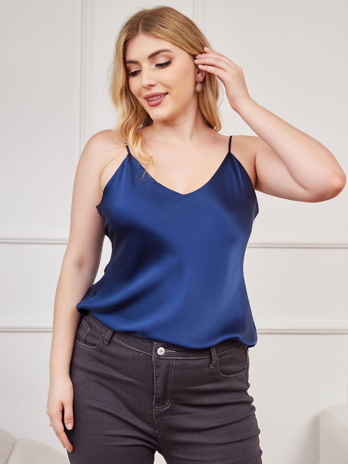 Style ™ | Spaghetti Strap Plus Size Camisole