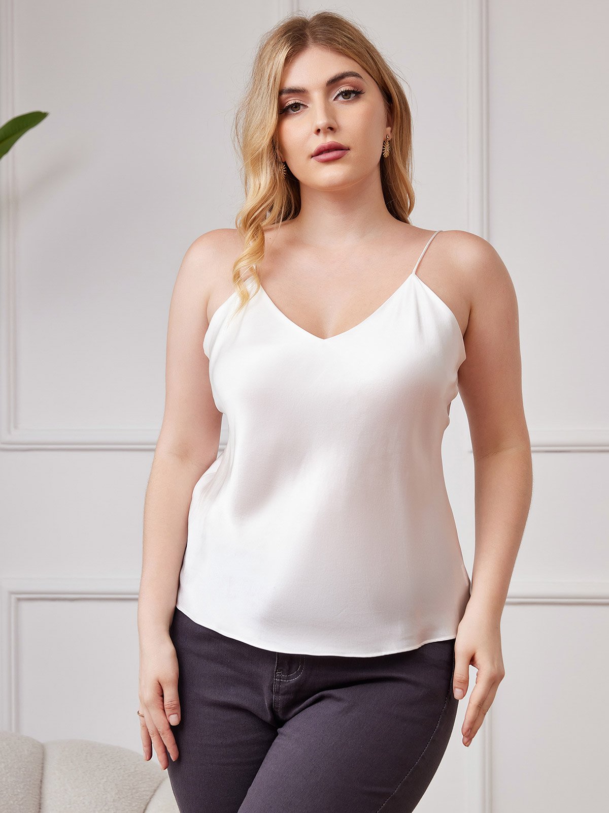 Style ™ | Spaghetti Strap Plus Size Camisole