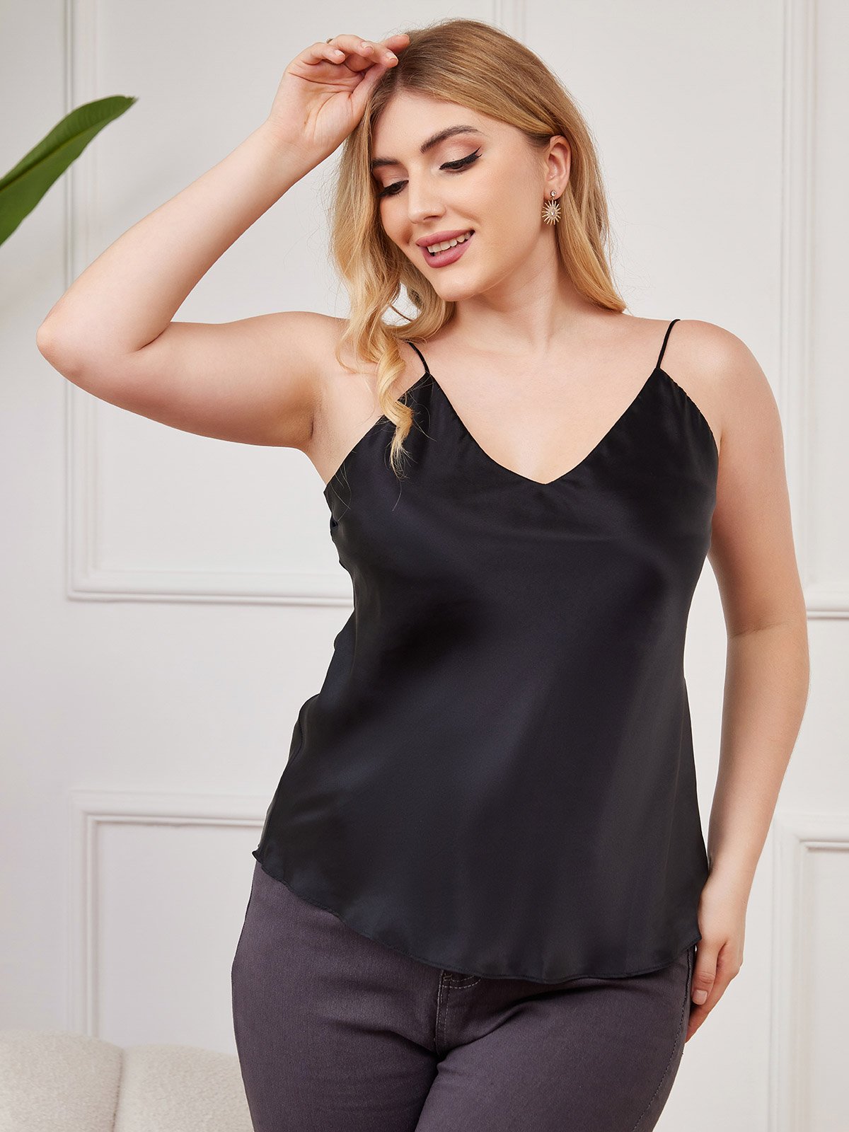 Style ™ | Spaghetti Strap Plus Size Camisole