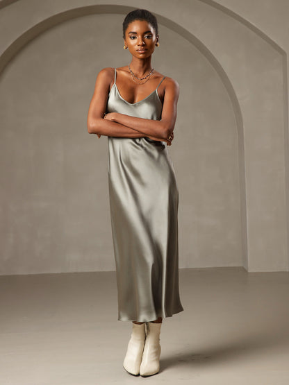Spaghetti Strap Long Dress