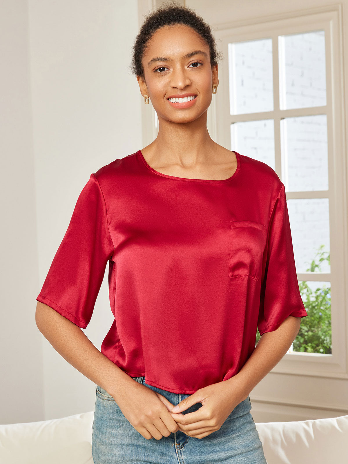 Style ™ | Casual Half Sleeve Women's Blouse T-Shirt