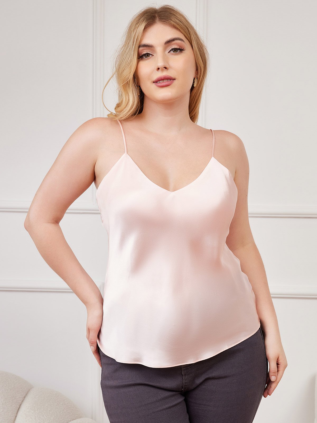 Style ™ | Spaghetti Strap Plus Size Camisole