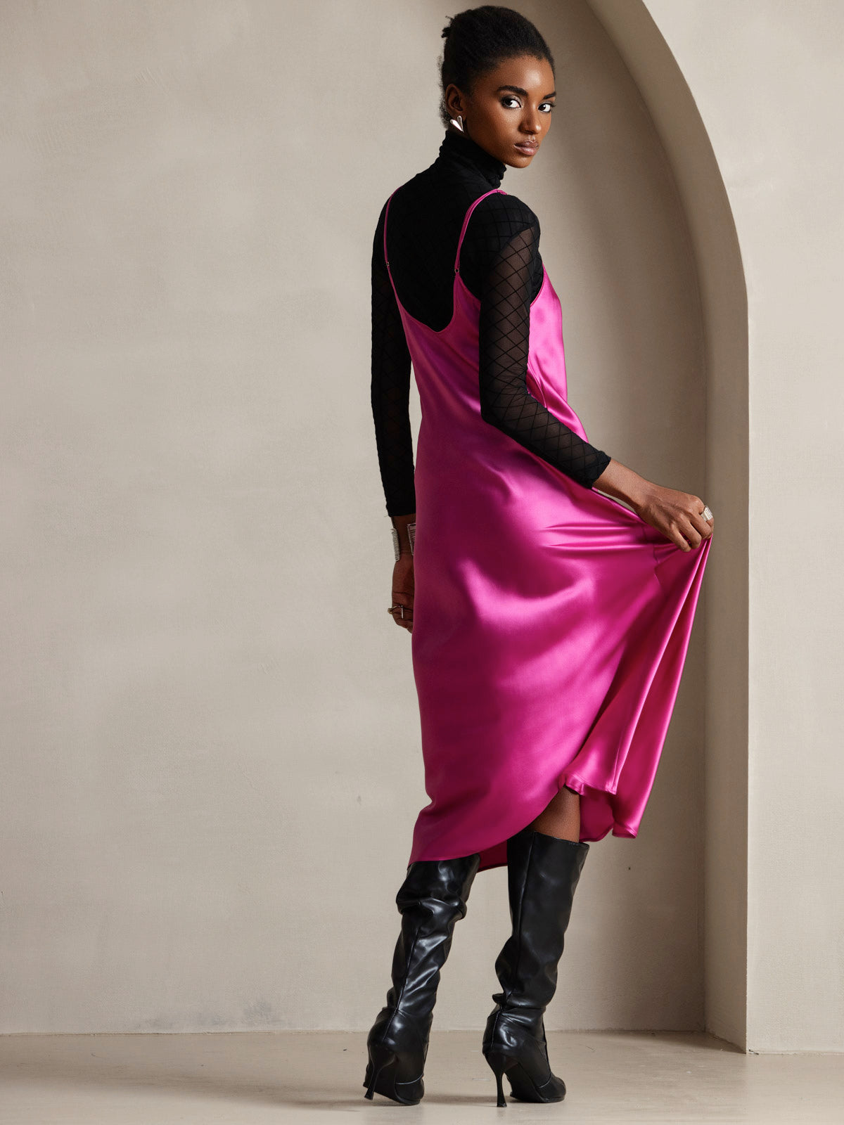 Spaghetti Strap Long Dress