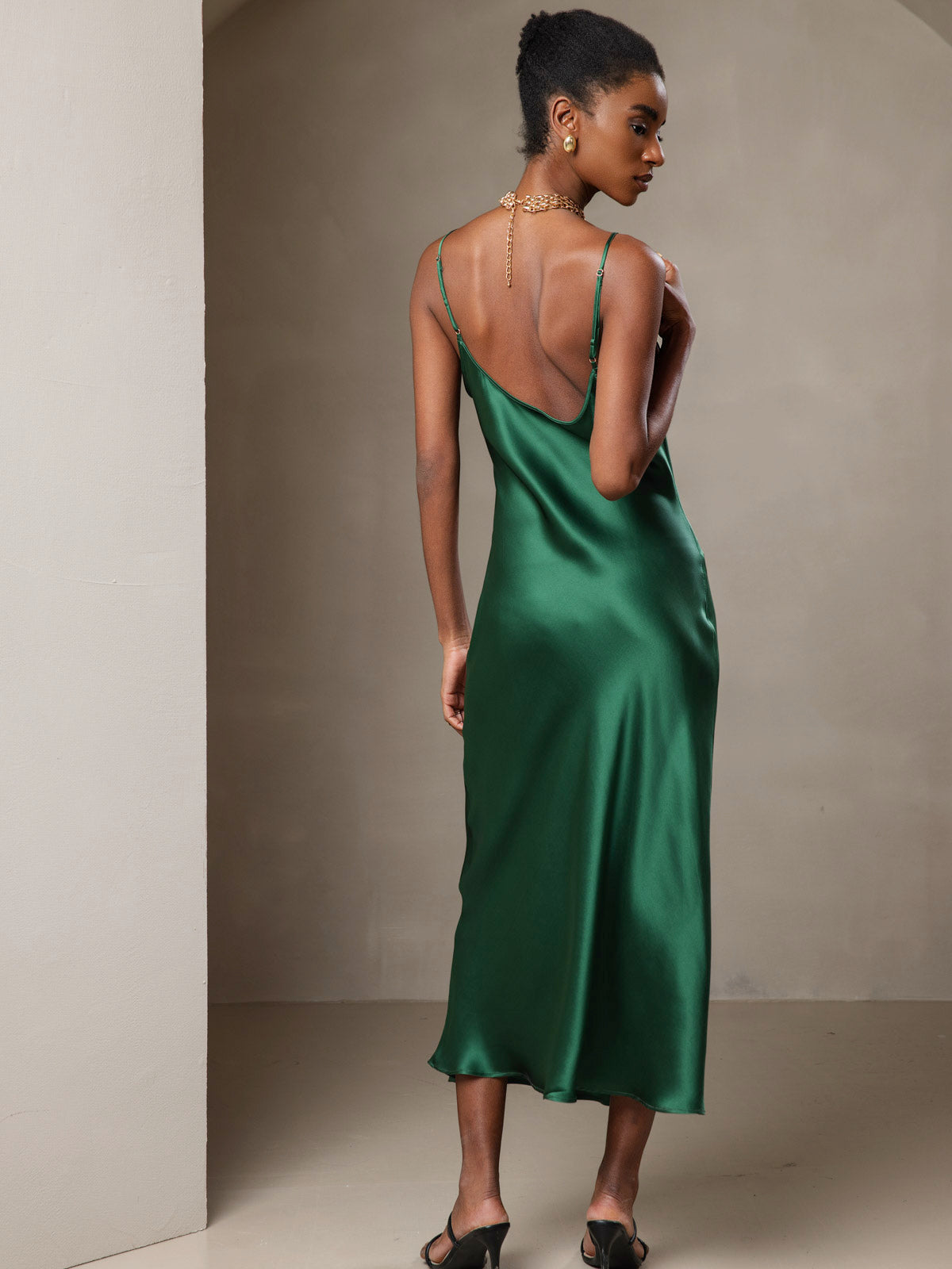 Spaghetti Strap Long Dress