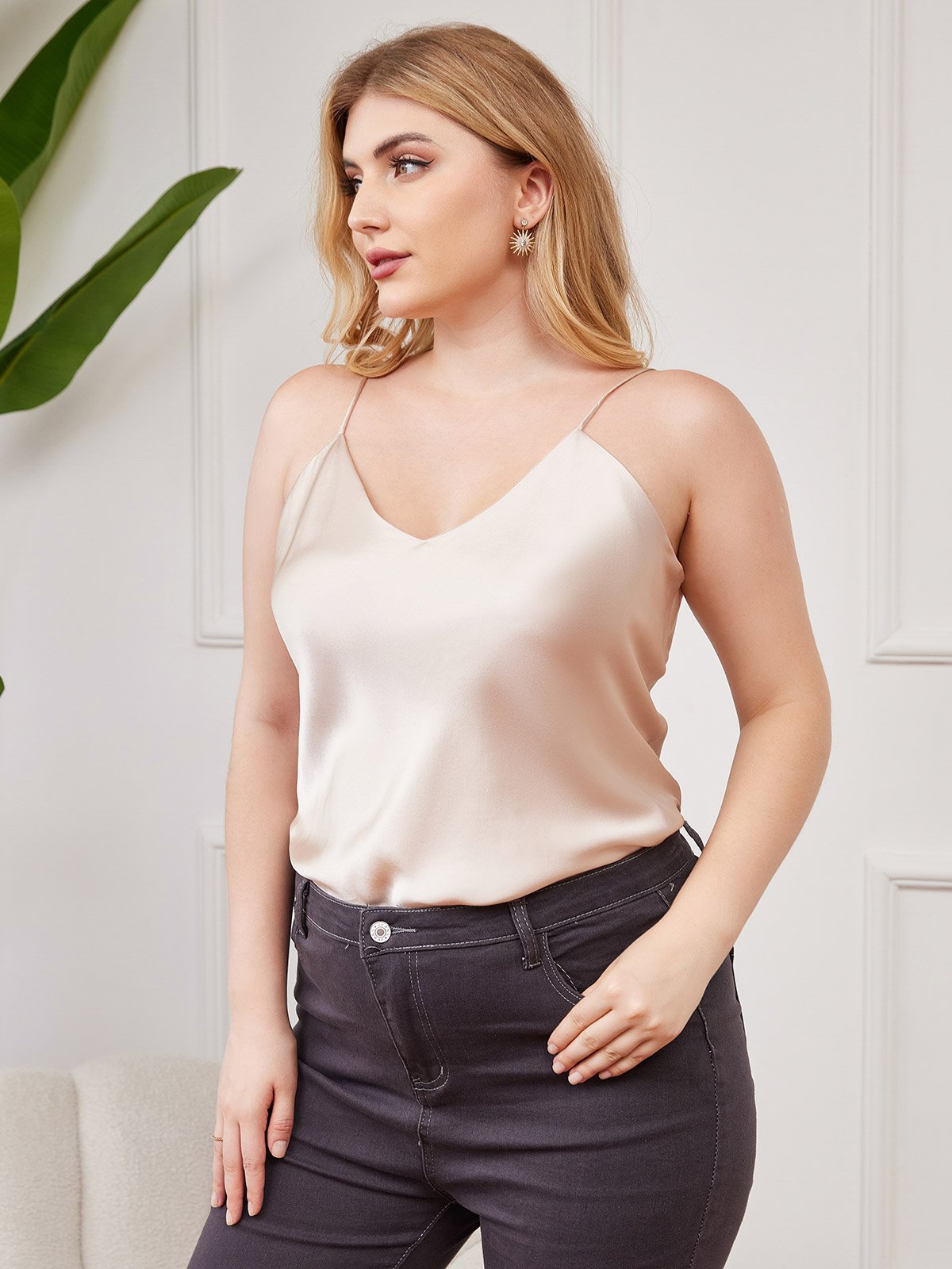 Style ™ | Spaghetti Strap Plus Size Camisole