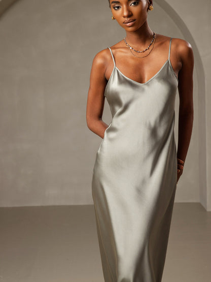 Spaghetti Strap Long Dress