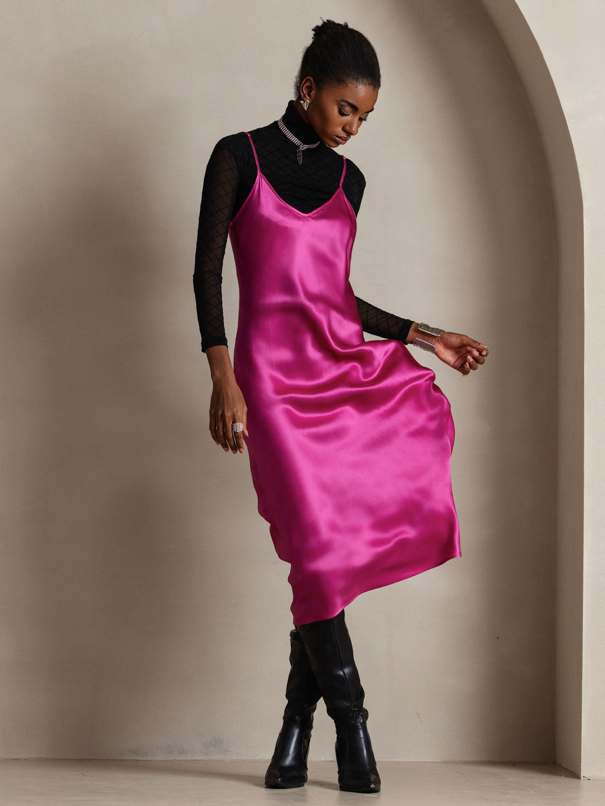 Spaghetti Strap Long Dress
