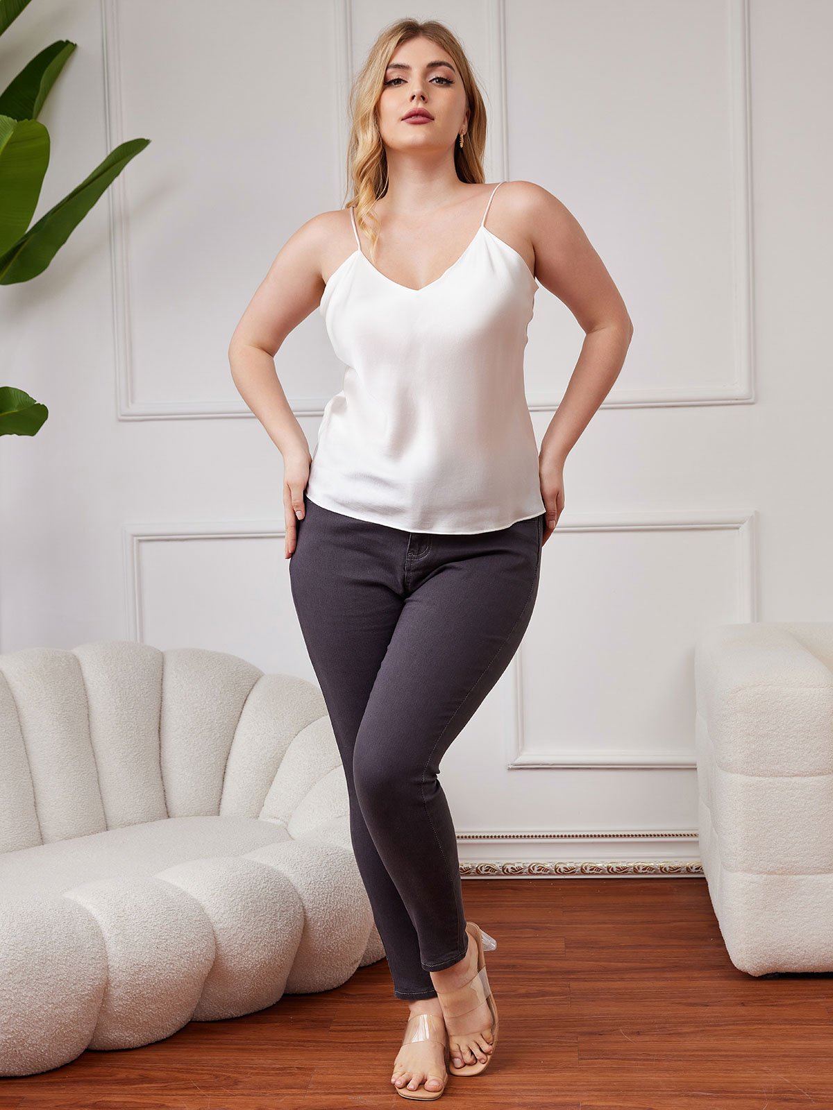 Style ™ | Spaghetti Strap Plus Size Camisole