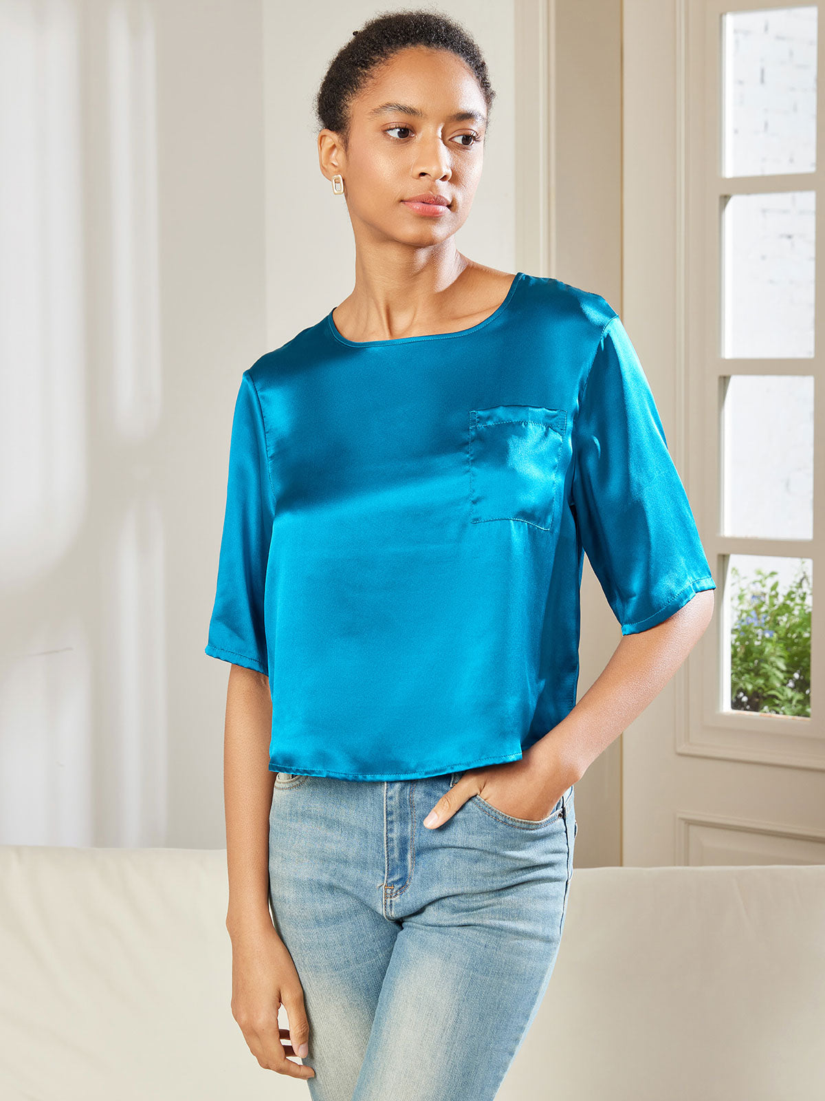 Style ™ | Casual Half Sleeve Women's Blouse T-Shirt