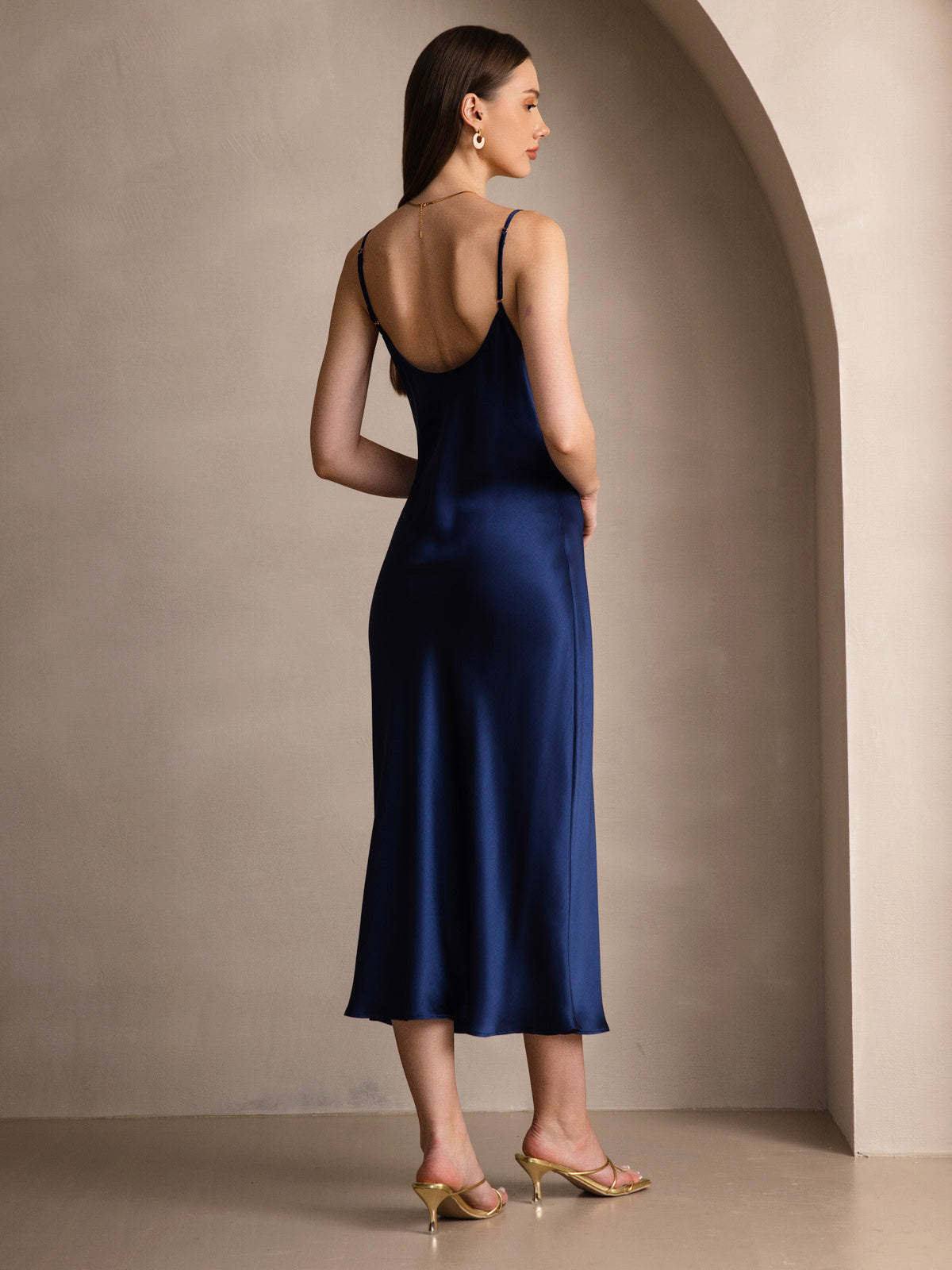 Spaghetti Strap Long Dress
